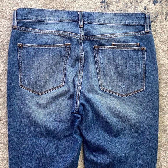 Size 28 J. Crew Distressed Boyfriend Jean - Picture 4 of 6